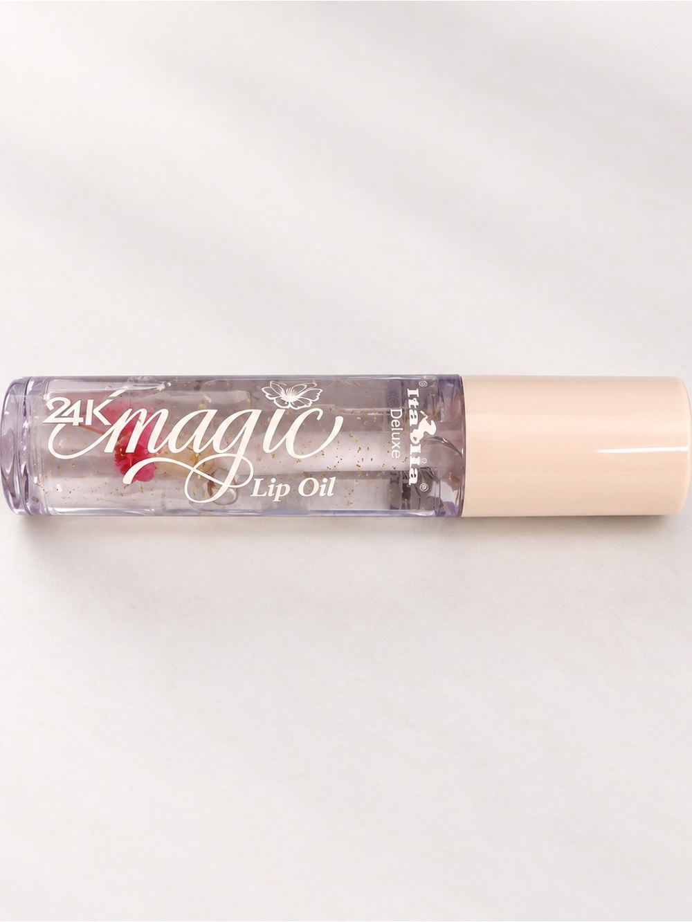 Italia Deluxe 24K Magic Lip Oil Gold Flakes NEW Factory Sealed